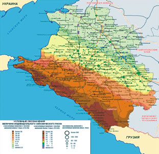 Климатическая карта краснодарского края